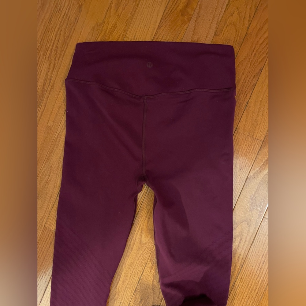 Lululemon Athletica magenta Leggings - Picture 8 of 8